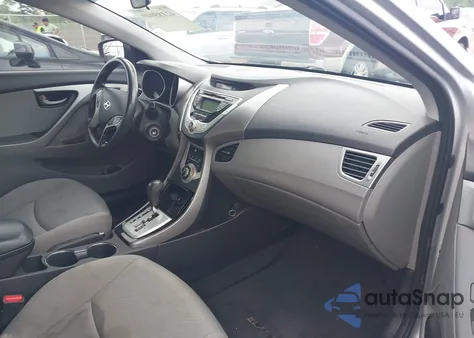 2012 Hyundai Elantra Gls (Ulsan Plant) из США, поврежденный, VIN KMHDH4AE0CU305017